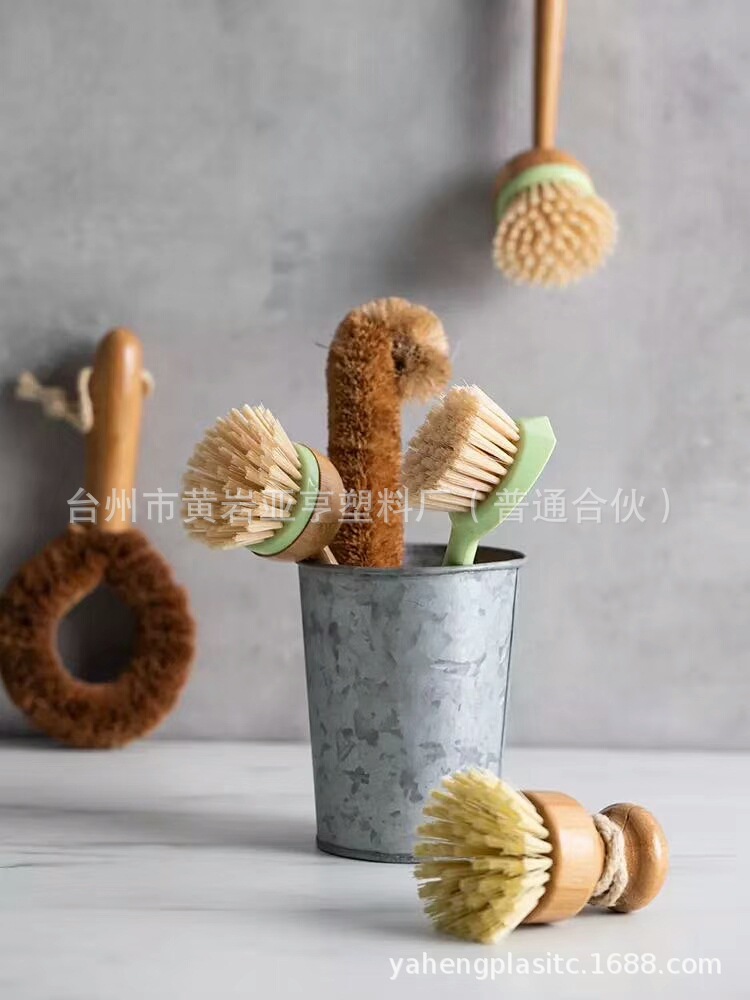 「竹韵清流」 一枚印章形洗碟刷，让洗碗成为触碰自然的仪式